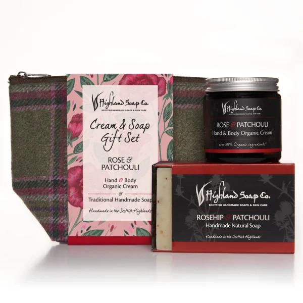 Rose & Patchouli Pack Regalo Jabón & Crema